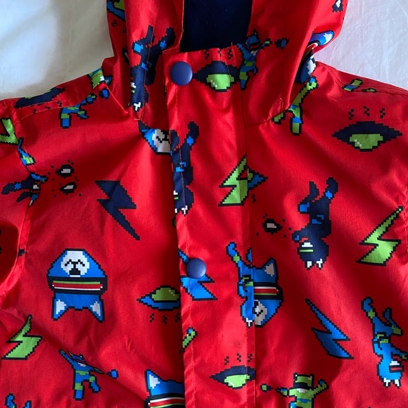 Joe Fresh Fleece-Lined Water Resistant Windbreaker - Picture 2 of 5